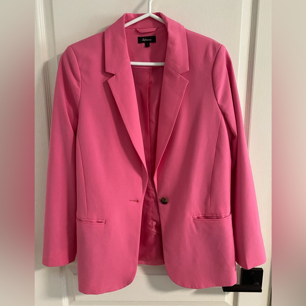 Reitmans Vibrant Pink Blazer